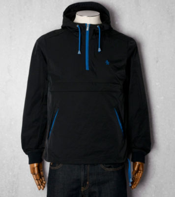 Original Penguin Half Zip Hooded Ratner Jacket - Exclusive