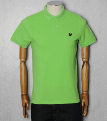 Pique Polo Shirt Bright Green