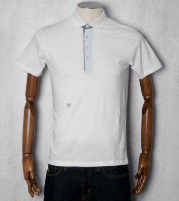 Peter Werth Irving Dogtooth Polo Shirt