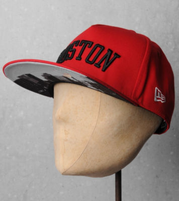 New Era Boston Flip City 9FIFTY Snapback Cap