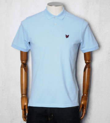 Pique Polo Shirt Sky