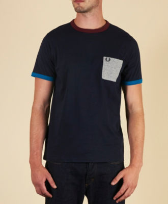 Fred Perry Contrast Pocket T-Shirt