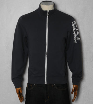 Emporio Armani EA7 Large Logo Sweat Track Top