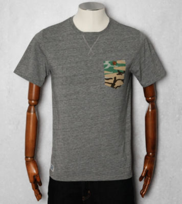 Duffer of St George Fields Camo Pocket T- Shirt - Exclusive