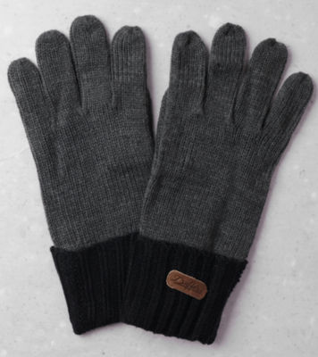 Northerly Knit Glove Charcoal/Navy