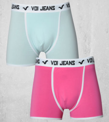 2 Pack Boxers- Exclusive Sky/Pink