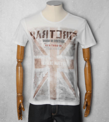 Camo Union T- Shirt White
