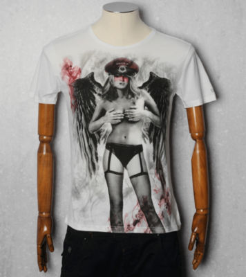 Devil Smoke T- Shirt White