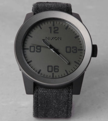 Corporal Matte Watch Black