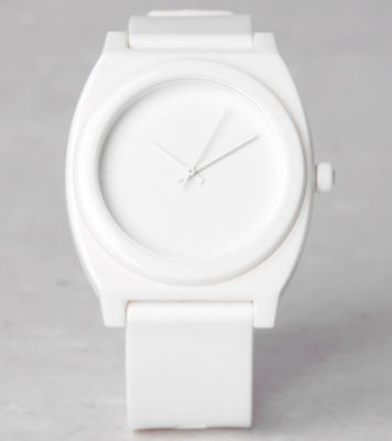 Time Teller Watch White